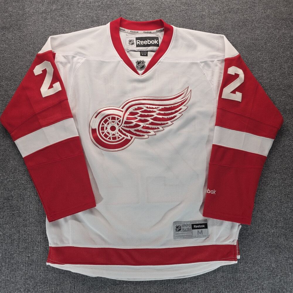Reebok NHL Detroit Red Wings Jordin Tootoo #22 Away Hockey Jersey – Men's Medium